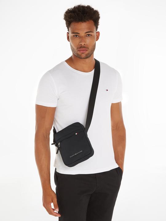 Produktbild Tommy Hilfiger Die Signature Mini Reporter Messenger-Tasche (4% Polyurethan, 96% recyceltes Polyester)