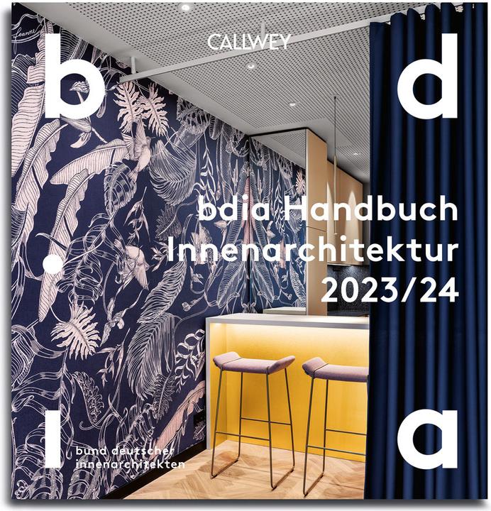 Immagine prodotto bdia Handbuch Innenarchitektur 2023/24 (Tedesco, bdia - associazione dei designer d'interni tedeschi, 2023)