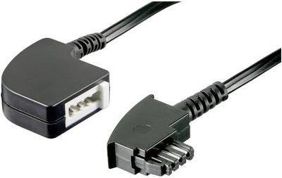 Produktbild Basetech Telefon (analog) Verlängerungskabel (1x TAE-F-Stecker