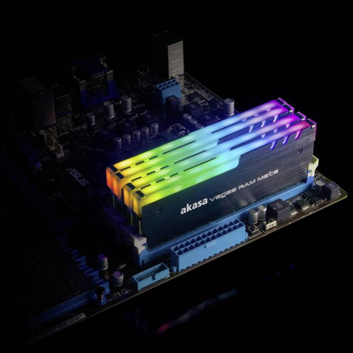 Actual product image Akasa Vegas RAM Mate Addressable RGB heatsink