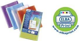 Actual product image Elba POLYVISION presentation view book, 20 pockets, colorless DIN A4, made of PP, 0,7 mm, transparent (A4, 20 x)