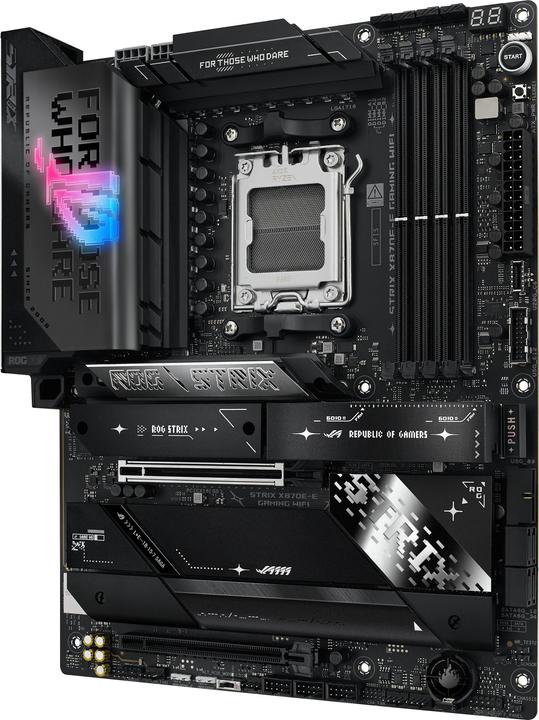 Productafbeelding ASUS ROG STRIX X870E-E GAMING WIFI (AM5, AMD X870E, ATX)