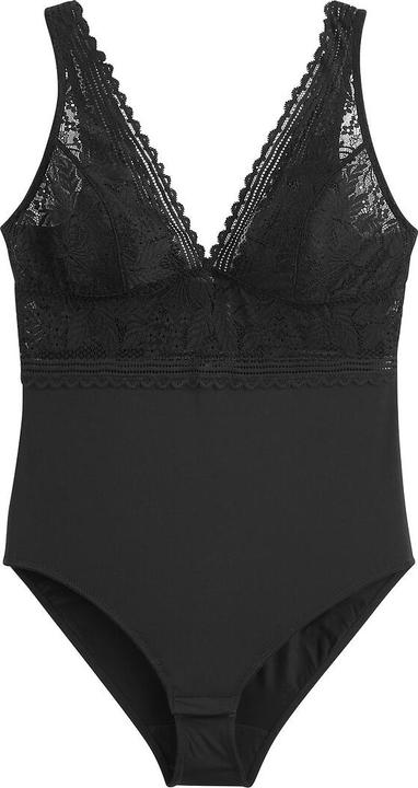 Actual product image La Redoute Collections Body JEANNE in lace and microfibre (L)