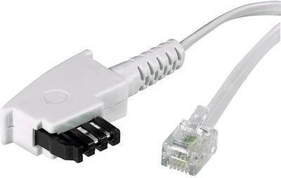 Produktbild Basetech Telefon (analog) Anschlusskabel (1x TAE-F-Stecker