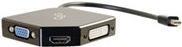 Immagine prodotto C2G Convertitore adattatore Mini DisplayPort a HDMI, VGA o DVI (HDMI, VGA, DVI, 8.30 cm)