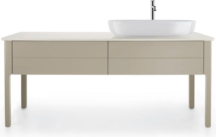 Produktbild Duravit Waschtischunterbau LUV 743x1388x570mm Be re taupe seidenmatt