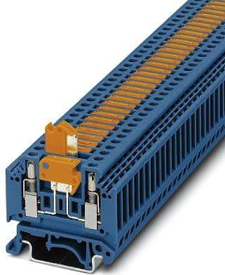 Phoenix Contact Disconnect/measure disconnect terminal block MTK-P/P BU Blue 50 pcs.