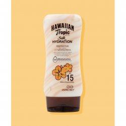 Immagine prodotto Hawaiian Tropic Idratazione della seta (Crema solare, SPF 15, 180 ml, 222 g)