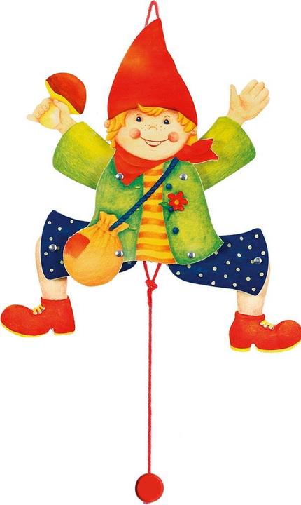 Actual product image Goki Jumping Figure Boy 30cm