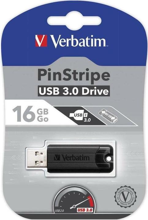 Immagine prodotto Verbatim Chiavetta USB PinStripe (128 GB, USB-A)