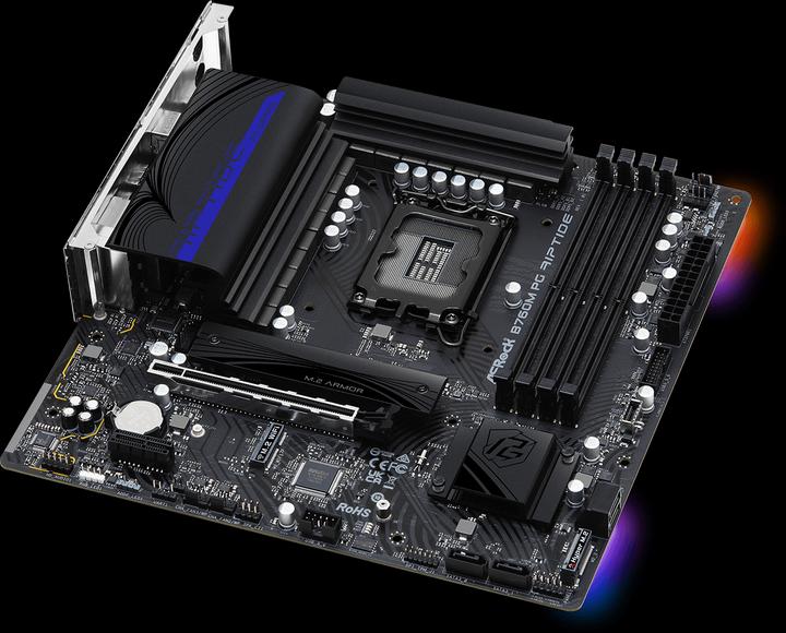 Produktbild AsRock B760M Phantom Gaming Riptide (LGA 1700, Intel B760, mATX)