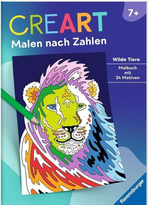 Immagine prodotto Ravensburger CreArt Pittura per numeri Animali selvatici