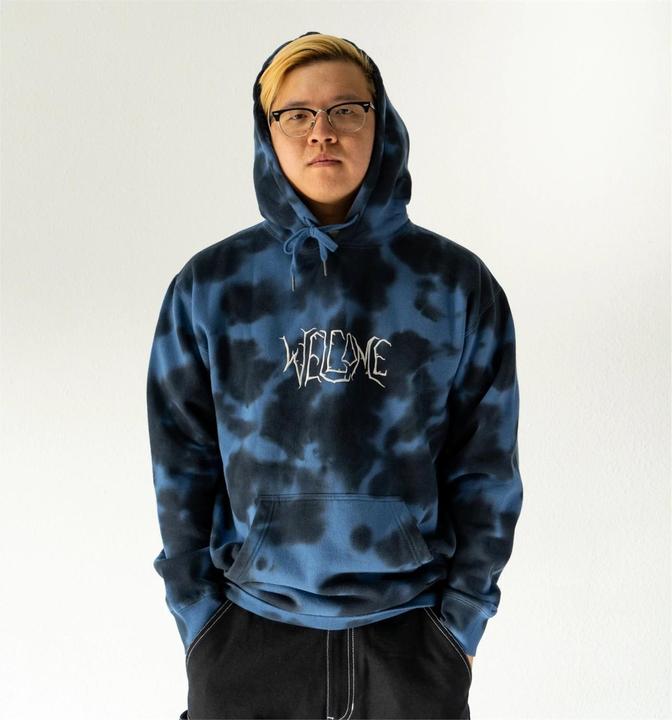 Welcome Inkblot Tie-Dye Hoodie