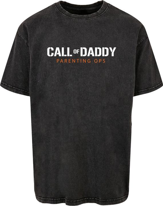 Image du produit Merchcode Fathers Day - Appel de papa Tee surdimensionné acide délavé lourd - 112791 (M)