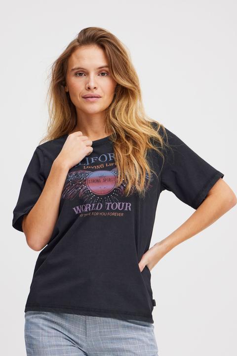 Produktbild Pulz Jeans PZBRIELLE World Tour Tshirt 50208498 (S)