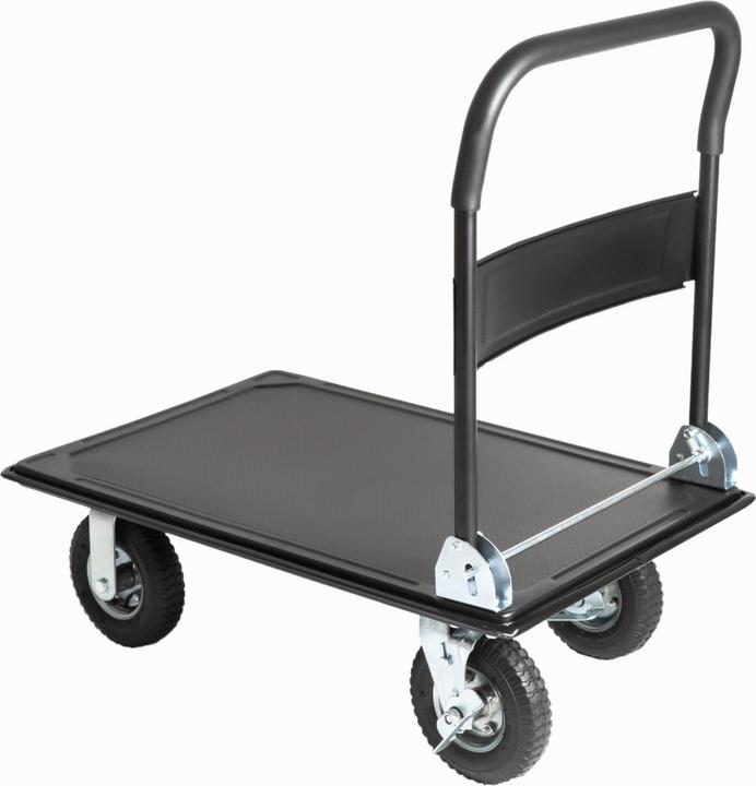 Image du produit Stier Chariot à plate-forme rabattable, capacité de charge 350 kg, avec pneumatiques (300 kg)