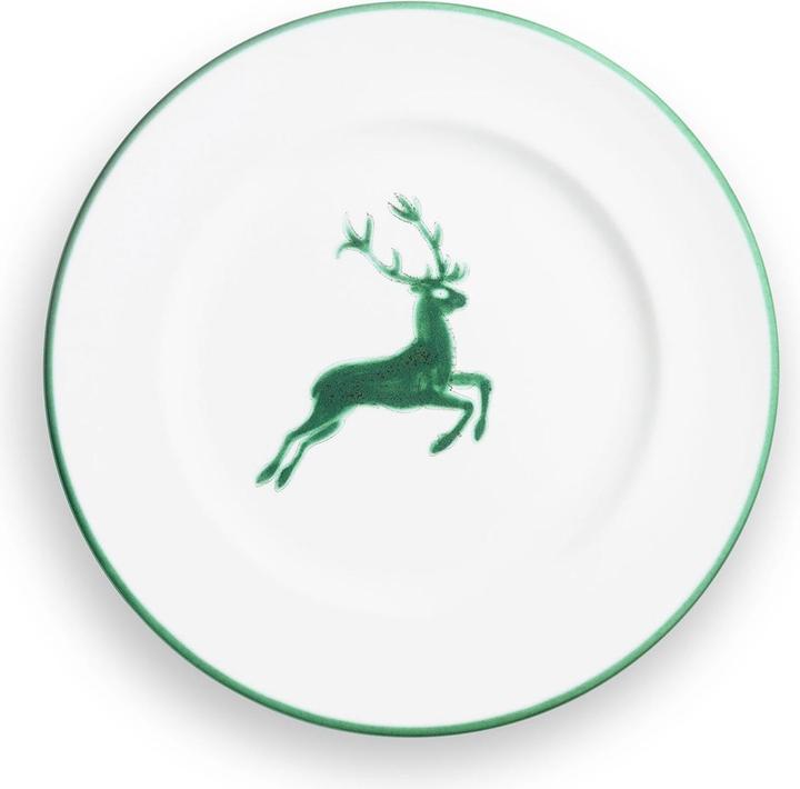 Produktbild Gmundner Keramik Grüner Hirsch, Dessertteller Gourmet (Ø 22cm) (22 cm)