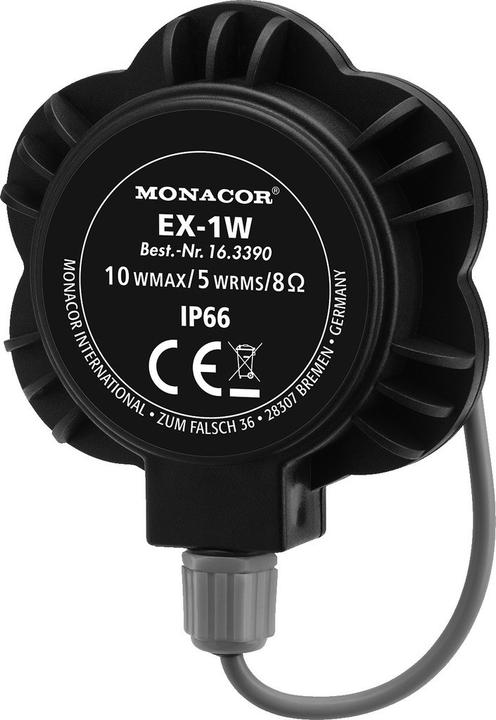 Produktbild Monacor Einbaulautsprecher EX-1W 10 W (1 Stk.)