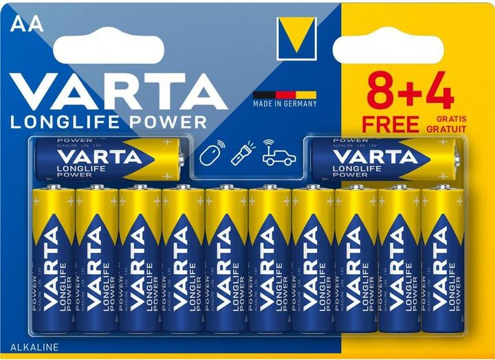 Varta High Energy (12 pcs, AA, 2960 mAh)