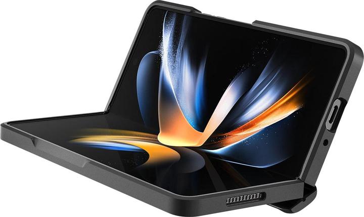 Actual product image Spigen SLIM ARMOR PRO GALAXY WITH FOLD 4 Black (Samsung Galaxy Z Fold4)