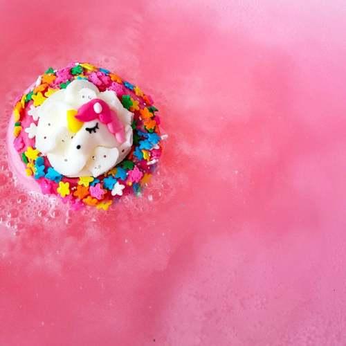 Actual product image Bomb Cosmetics I Believe In Unicorns Bath Blaster Bubbly Bath Ball (Bath bombs)