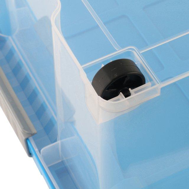 Actual product image Axentia Underbed roller, 60 x 40 x 18 cm, 28 l (60 x 40 x 18 cm, 28 l)