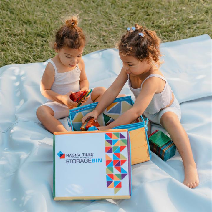 Image du produit Magna-Tiles Boîte de rangement & tapis de jeu interactif
