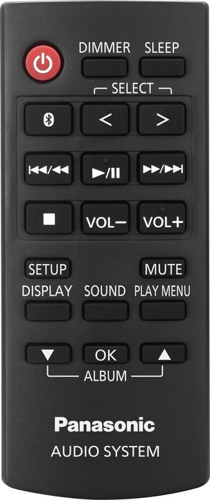 Actual product image Panasonic Miniwieża SC-AKX520E-K (Bluetooth, CD player, 1x 650 W)