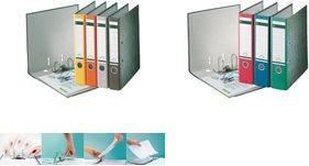 Immagine prodotto Leitz STANDARD-ORDER A4 80MM Con fessure, per formato A4, cartone (RC), larghezza del dorso 80mm. Pate (A4, 80 mm, 1 Pezzo/i)