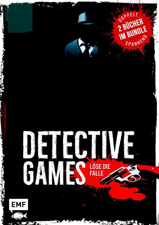 Produktbild Detective Games – Löse die Fälle! (2 Bücher im Bundle) (Deutsch, Pascal Guichard, Gilles Saint-Martin, Clémence Roux de Luze, Michèle Lecreux, 2023)