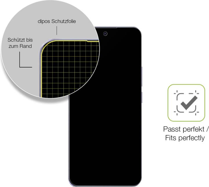 Produktbild Dipos Full Cover Schutzfolie Matt (1 Stück, Realme 14x)