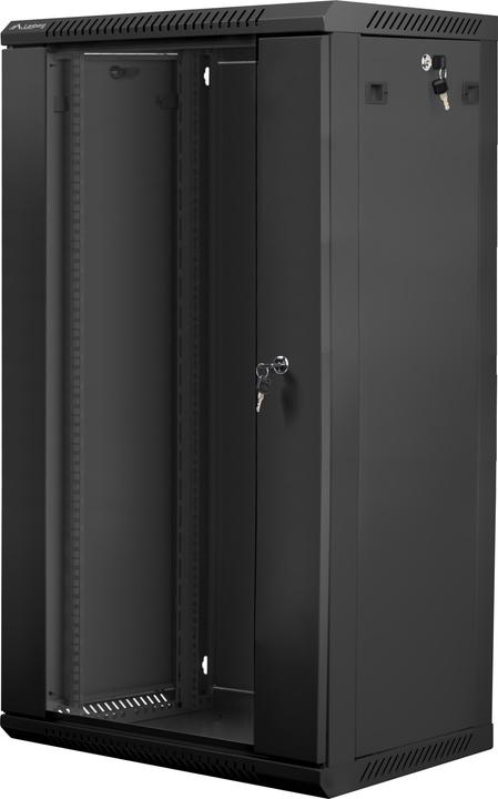 Image du produit Lanberg WF01-6422-10B Étagère murale en rack 22U (22 HE, Rack 19 pouces)