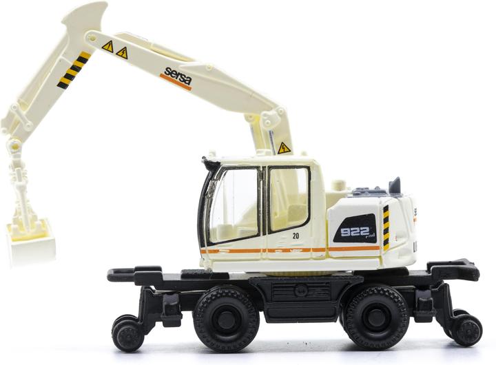 Actual product image Hobbytrain Liebherr 2-way excavator Sersa CH