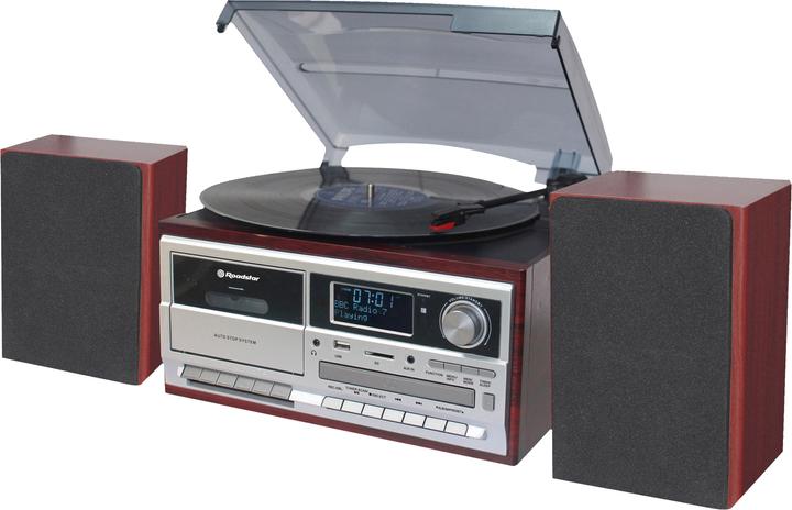 Roadstar HIF-8892D+BT (Plattenspieler, Bluetooth, 2x 4 W)