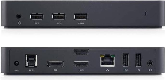 Image du produit Dell Superspeed USB 3.0 (Port de connexion (propriétaire), 3 Ports)
