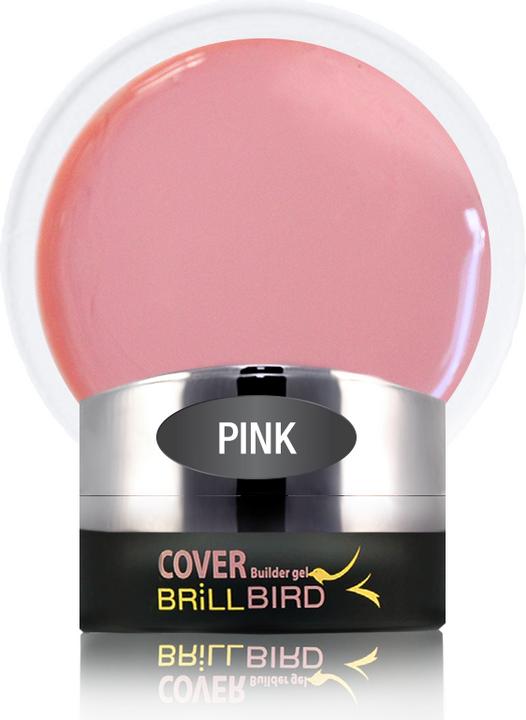 Immagine prodotto BrillBird Gel Cover Pink - Rosa Natura 5ml (Natura Rosa, Smalto per unghie effetto gel)
