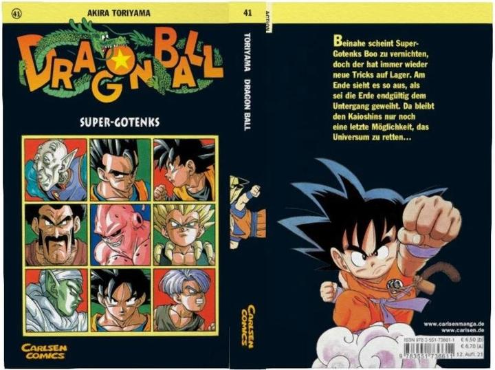 Image du produit Dragon Ball, Band 41 (Allemand, Akira Toriyama, 2001)