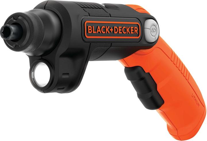 Actual product image Black & Decker Blac cordless screwdriver BDCSFL20C-QW 3.6V with bar function and integrated torch (Rechargeable battery operated)