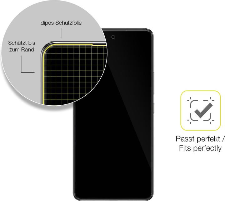Produktbild Dipos 3D Full Cover Schutzfolie (1 Stück, Samsung Galaxy A53 5G)