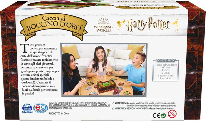 Immagine prodotto Spin Master 6063729 EG- HARRY POTTER Caccia al Boccino d'Oro (Italiano)