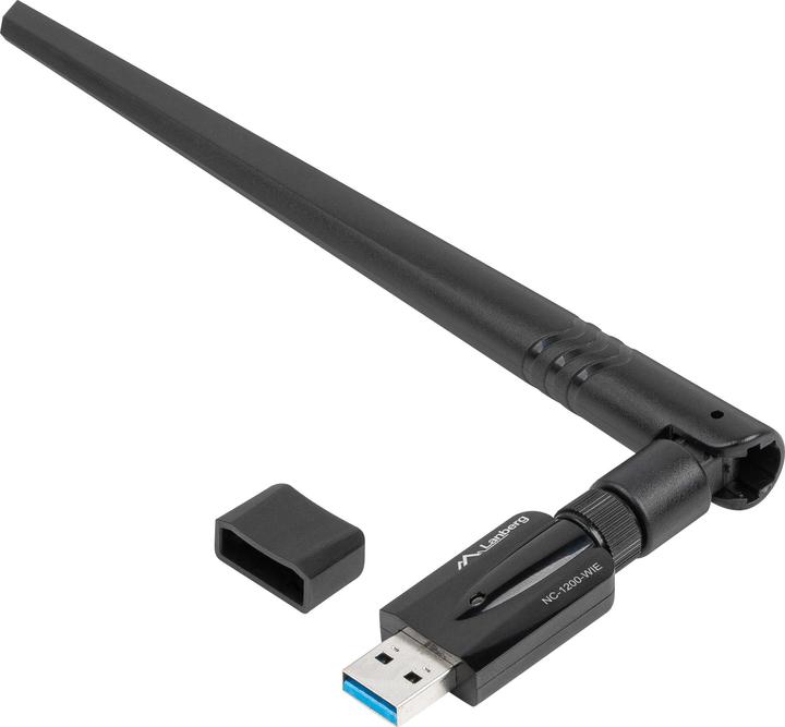 Actual product image Lanberg NC-1200-WIE network card (USB)