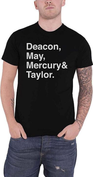 Queen Helvetica Band TShirt