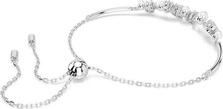 Image du produit Swarovski Constella Armreif Kristallperle Rundschliffe Weiss (24 cm, Métal Swarovski)