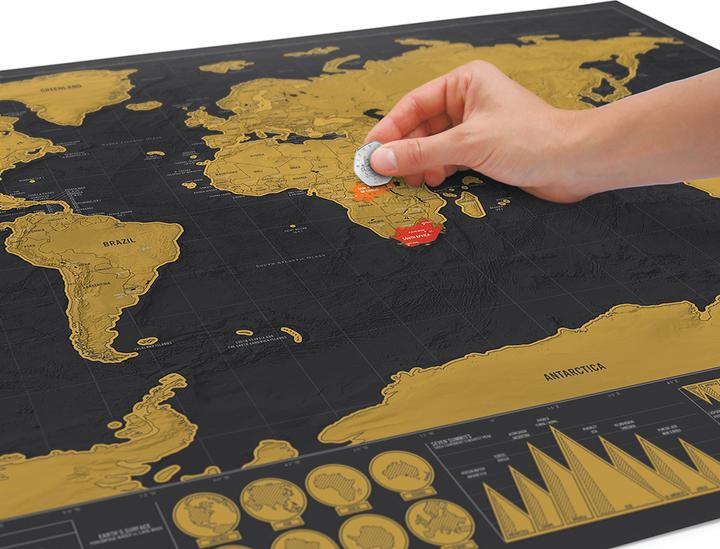Produktbild Luckies Scratch Map Deluxe (60 x 82 cm)