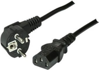 Produktbild Shiverpeaks Type F/C13 1.8m 1.8m Netzstecker Typ F C13-Koppler Schwarz (1.80 m, C13)