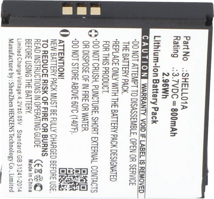 Actual product image AccuCell Battery for the Primo by Doro, RCB01P01
