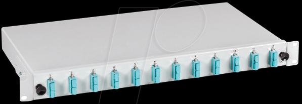 Image du produit EFB Elektronik Boîte d'épissure SC/SC 50/125µ s.o. 24 Pig./12 Coupleur OM4 (Boîte de jonction)