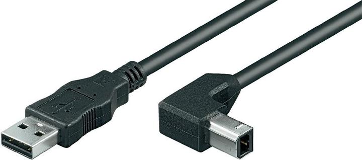 Produktbild Goobay Wentronic USB 2.0 Hi-Speed Kabel, Schwarz, 1 m (1 m, USB 2.0)