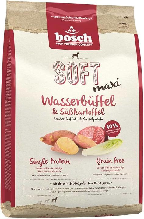 Actual product image Bosch Petfood Soft Adult Maxi, Water Buffalo & Sweet Potato, 2.5 kg (Adult, 1 pcs., 2500 g)