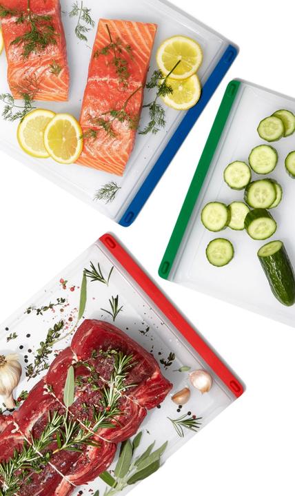 Actual product image OXO 3-Piece Chopping Board Set For Everyday Use